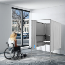 Cabina de vot pentru persoane cu dizabilitati